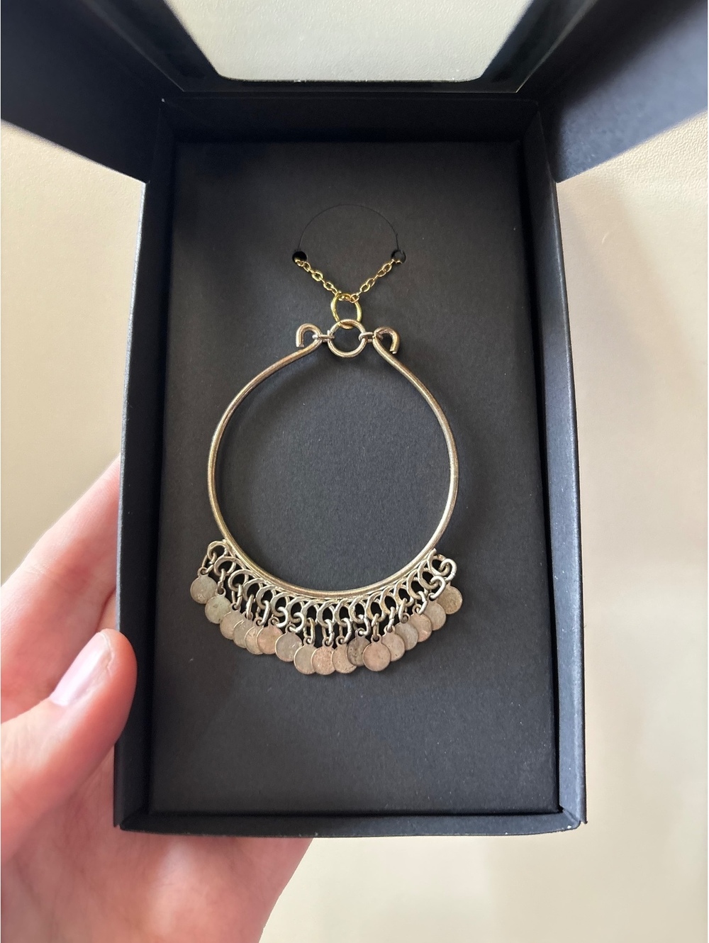 Golden Halo necklace
